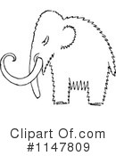 Mammoth Clipart #1147809 by Prawny Vintage