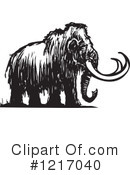 Mammoth Clipart #1217040 by xunantunich