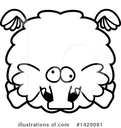 Royalty-Free (RF) Mammoth Clipart Illustration by Cory Thoman - Stock Sample #1420081