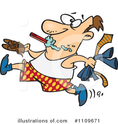 Multitasking Clipart #1109671 by toonaday