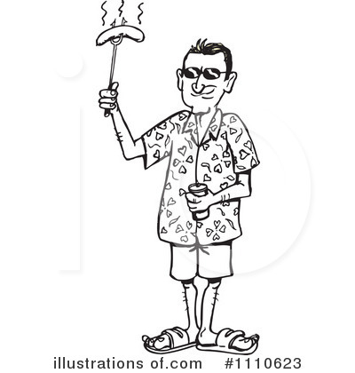 Royalty-Free (RF) Man Clipart Illustration by Dennis Holmes Designs - Stock Sample #1110623