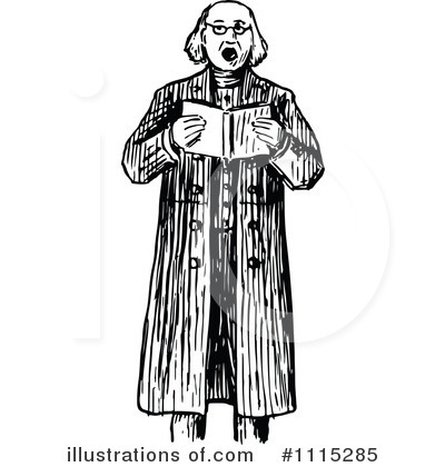 Royalty-Free (RF) Man Clipart Illustration by Prawny Vintage - Stock Sample #1115285