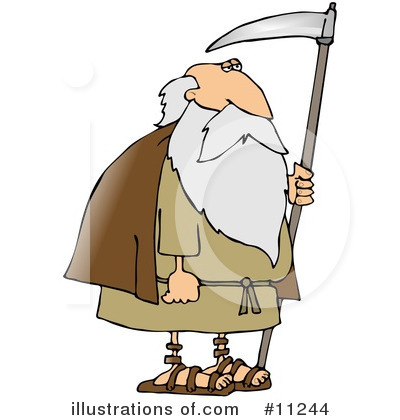 Father Time Clipart #11244 by djart