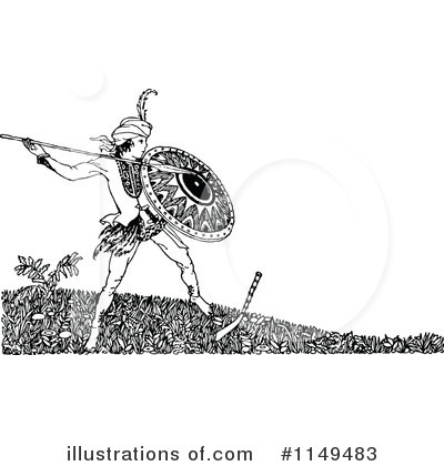 Royalty-Free (RF) Man Clipart Illustration by Prawny Vintage - Stock Sample #1149483