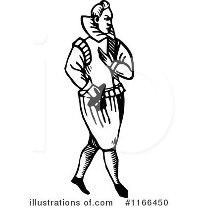 Royalty-Free (RF) Man Clipart Illustration by Prawny Vintage - Stock Sample #1166450