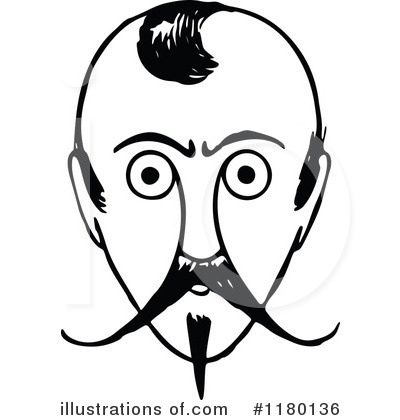 Royalty-Free (RF) Man Clipart Illustration by Prawny Vintage - Stock Sample #1180136