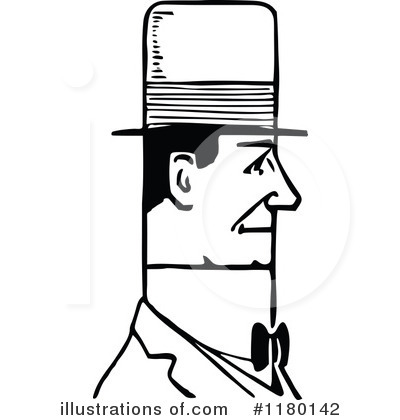 Royalty-Free (RF) Man Clipart Illustration by Prawny Vintage - Stock Sample #1180142