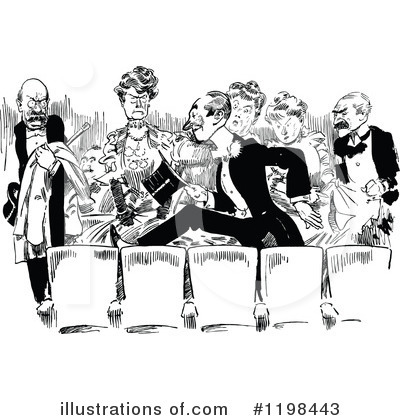 Royalty-Free (RF) Man Clipart Illustration by Prawny Vintage - Stock Sample #1198443