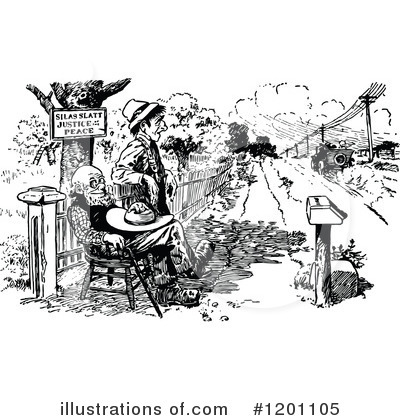 Royalty-Free (RF) Man Clipart Illustration by Prawny Vintage - Stock Sample #1201105