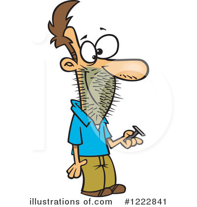Royalty-Free (RF) Man Clipart Illustration by toonaday - Stock Sample #1222841