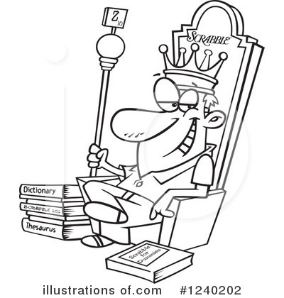 Royalty-Free (RF) Man Clipart Illustration by toonaday - Stock Sample #1240202