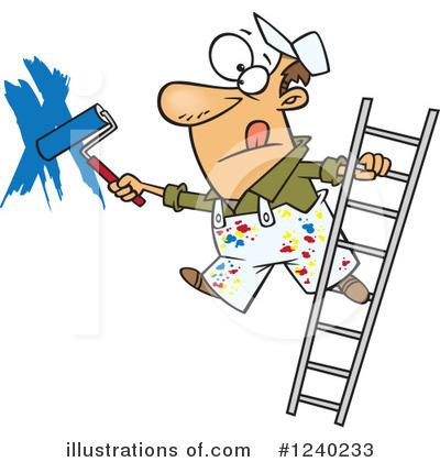 Ladder Clipart #1240233 by toonaday