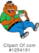 Man Clipart #1254191 by LaffToon