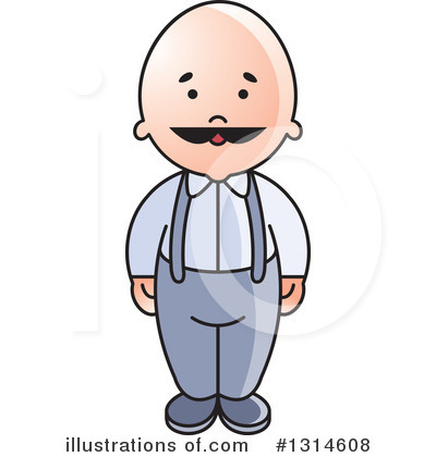 Elderly Clipart #1314608 by Lal Perera