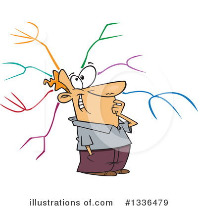 Royalty-Free (RF) Man Clipart Illustration by toonaday - Stock Sample #1336479