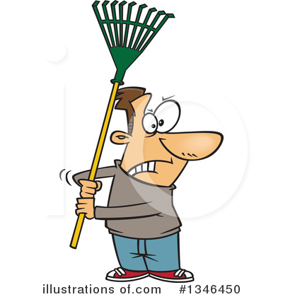 Rake Clipart #1346450 by toonaday