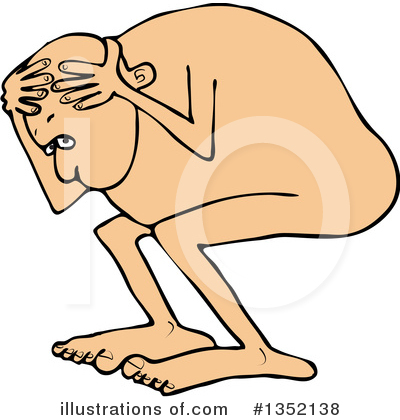 Scared Clipart #1352138 by djart