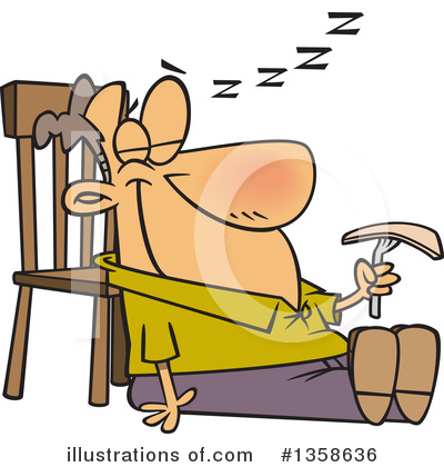 Sleeping Clipart #1358636 by toonaday