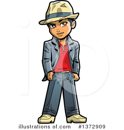 Fedora Clipart #1372909 by Clip Art Mascots