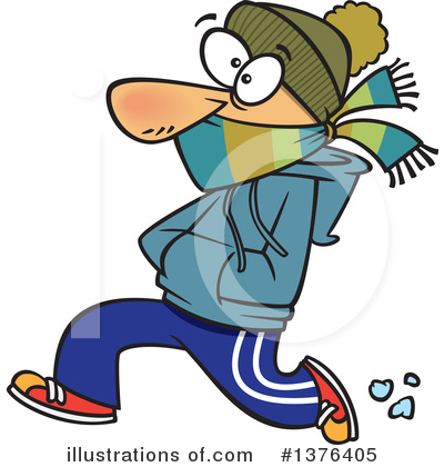 Jogger Clipart #1376405 by toonaday