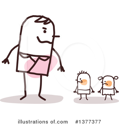 Little Girl Clipart #1377377 by NL shop