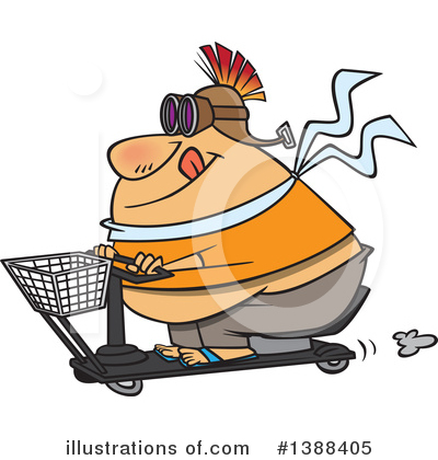 Royalty-Free (RF) Man Clipart Illustration by toonaday - Stock Sample #1388405