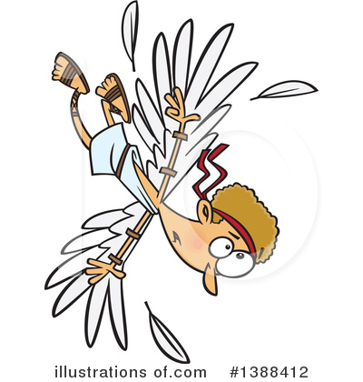 Flying Clipart #1388412 by toonaday