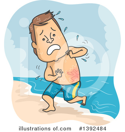 At The Beach Clipart #1392484 by BNP Design Studio