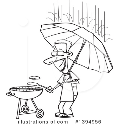 Umbrella Clipart #1394956 by toonaday