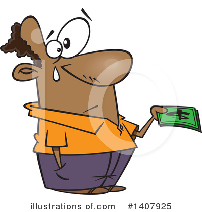 Cash Clipart #1407925 by toonaday