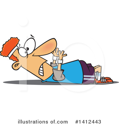 Royalty-Free (RF) Man Clipart Illustration by toonaday - Stock Sample #1412443