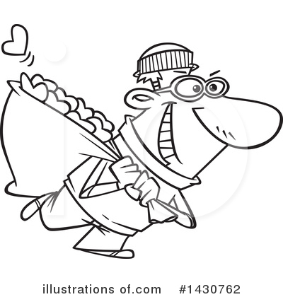 Robber Clipart #1430762 by toonaday