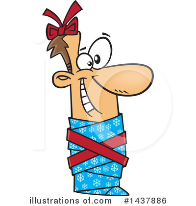 Royalty-Free (RF) Man Clipart Illustration by toonaday - Stock Sample #1437886