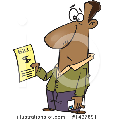 Bills Clipart #1437891 by toonaday