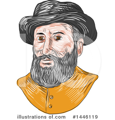Royalty-Free (RF) Man Clipart Illustration by patrimonio - Stock Sample #1446119