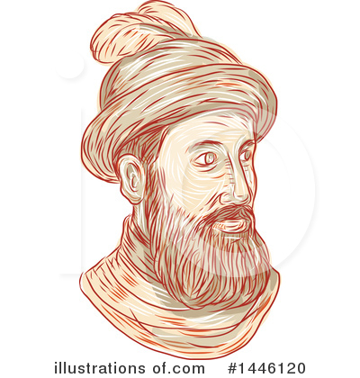 Royalty-Free (RF) Man Clipart Illustration by patrimonio - Stock Sample #1446120