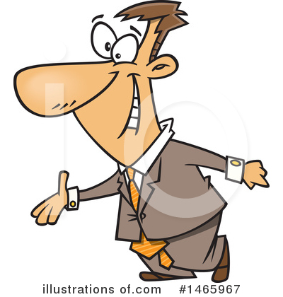 Business Man Clipart #1465967 by toonaday
