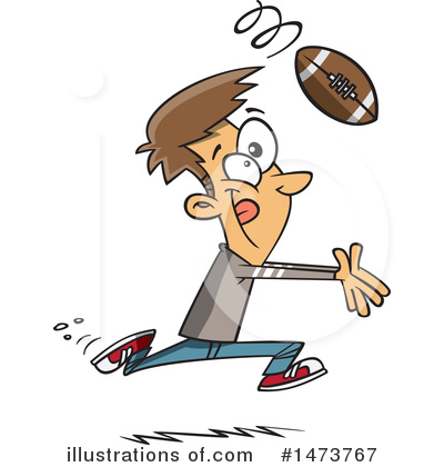 Football Clipart #1473767 by toonaday