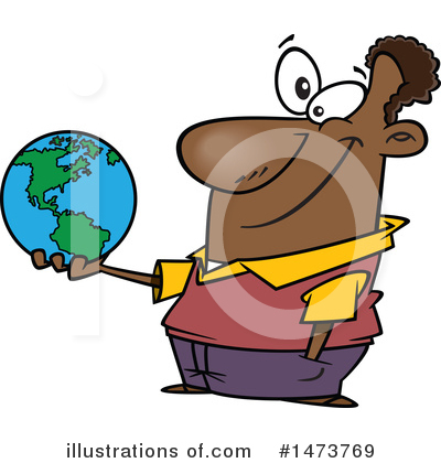 Globe Clipart #1473769 by toonaday