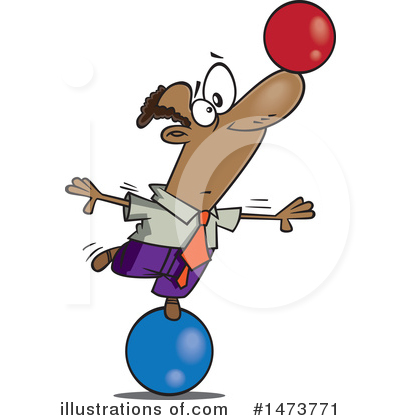 Royalty-Free (RF) Man Clipart Illustration by toonaday - Stock Sample #1473771