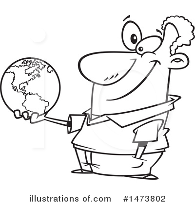 Royalty-Free (RF) Man Clipart Illustration by toonaday - Stock Sample #1473802