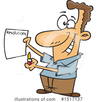 Resolutions Clipart #1517137 by toonaday