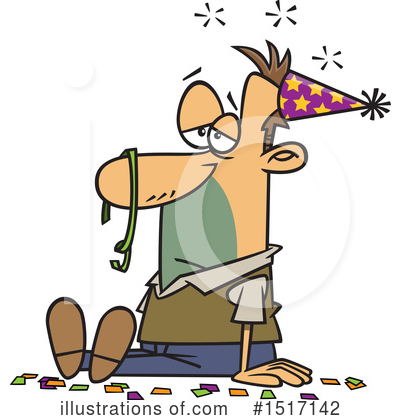 Party Clipart #1517142 by toonaday