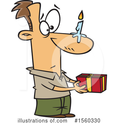 Birthday Presents Clipart #1560330 by toonaday
