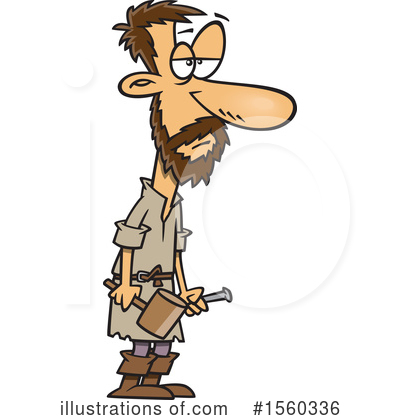 Royalty-Free (RF) Man Clipart Illustration by toonaday - Stock Sample #1560336