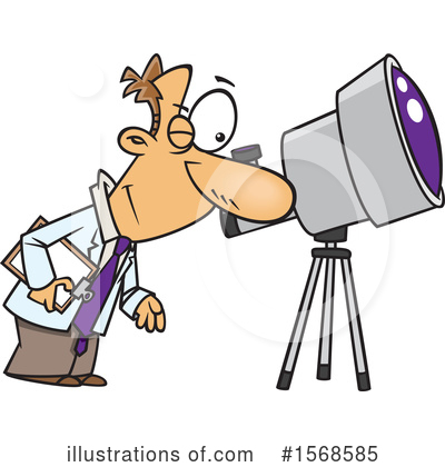 Astronomer Clipart #1568585 by toonaday