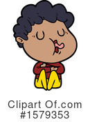 Man Clipart #1579353 by lineartestpilot