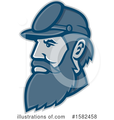 Confederate Soldier Clipart #1582458 by patrimonio