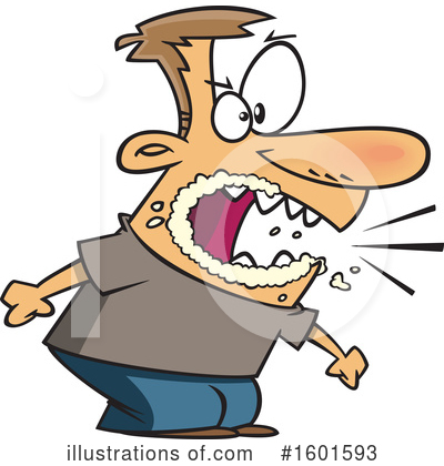 Angry Clipart #1601593 by toonaday