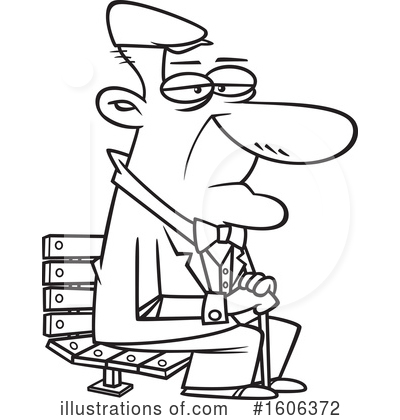 Royalty-Free (RF) Man Clipart Illustration by toonaday - Stock Sample #1606372